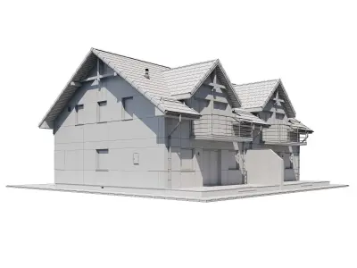 Cottage V7 3D model