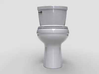 Toilet 3D model 5