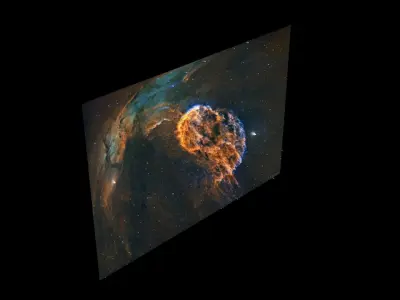 Jellyfish Nebula 3D model