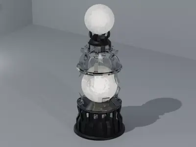 Mystic Moon Lamp 3D model