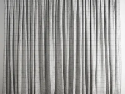 Curtain 372 3D model
