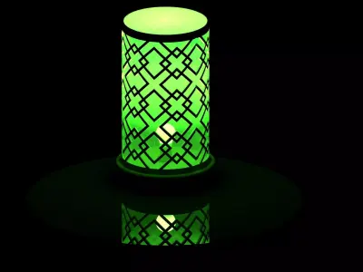 Collister Table Lamp 3D 3D model