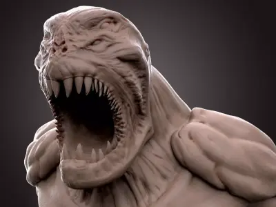 Cracken monster 3D model