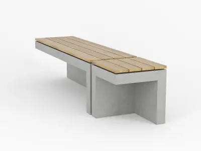 Urban Furniture 3D model