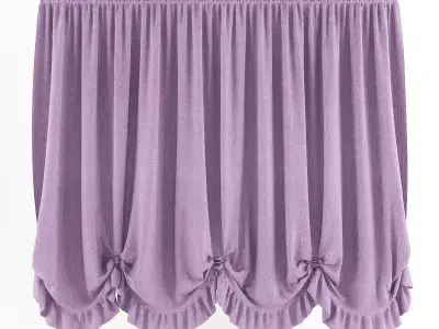 Curtain 3D model 35 3D model