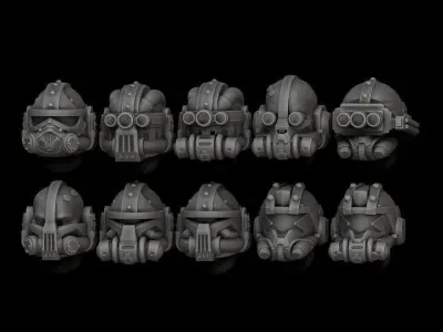 Scavenger Frontliners 3D print model