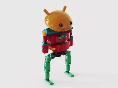 Robotic toys 3D model