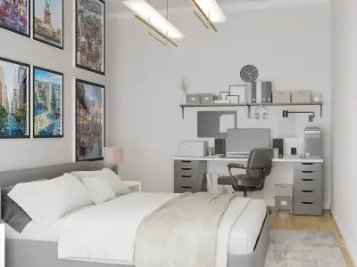 bedroom-classic 3D model
