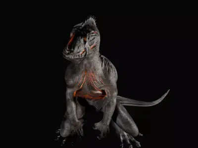 Monster Abyssal Finwalker 3D Model Printing 3D print model