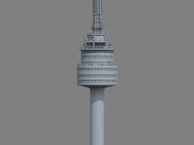  N Seoul Tower - Namsan Tower - Korean Landmarks 