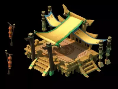 Xiqiao City - Podium 21 3D model