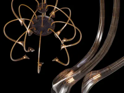 Pendant lamp ilfari chill out H12 3D model