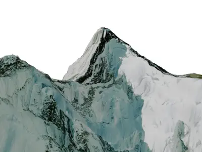 Mount Lhotse 3D model