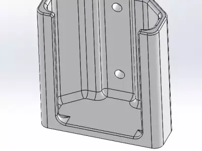 Holder the LED lamp remote control Free 3D print model