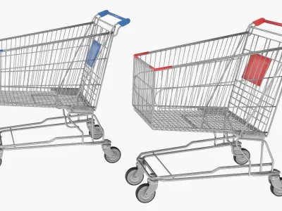  Supermarket Shopping Cart Collection 
