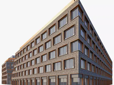 Modern Office Building 3D model shop