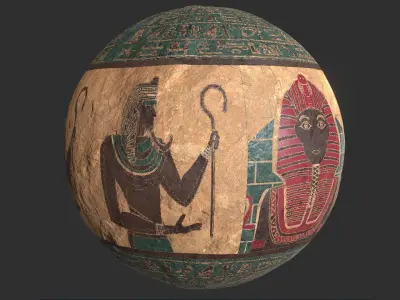 Ancient Egypt Wall Pbr 4k Texture Texture