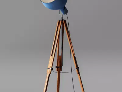 Floor Lamp 02 3D model