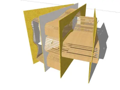Creative Design-Holiday Cabin-02 3D model