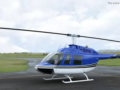  Bell 206B5 JetRanger Helicopter 