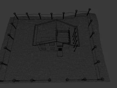 House Exterior 3D model 6