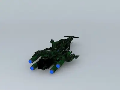 Hammerhead Class Assault Frigate AF112B  3D model