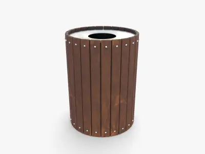 Trash can v10 3D model