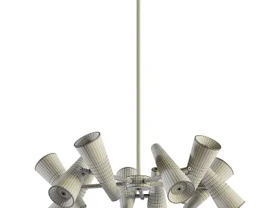 Maytoni Giro MOD095PL-10BS hanging lamp 3D model