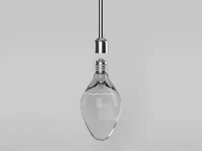 Light Bulb 3D model 3D model shop
