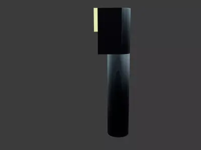 Pedestrian Crossing Traffic Urban 3D Model FBX OBJ Blend Low-poly 3D model