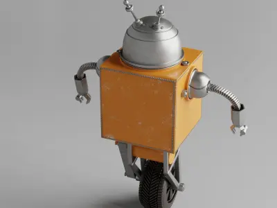 Robot V3 3D model