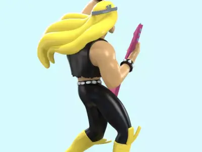 VALHALLEN-JUSTICE FRIENDS-PARTS AND COMPLETE 3D print model