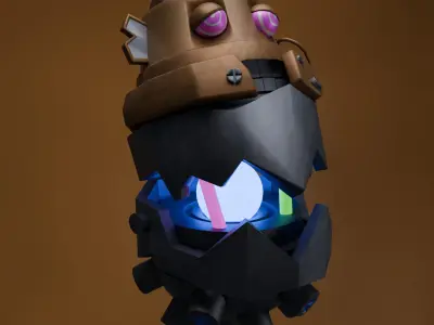 Jinx Bomb from Arcane S2 3D model