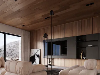 modern interior bb 3D model