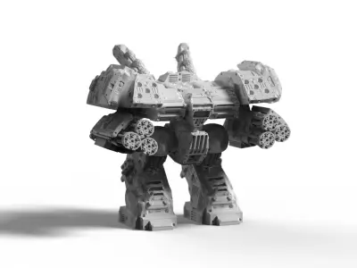 Mech- Odium Regional Purifier Mech 3D print model