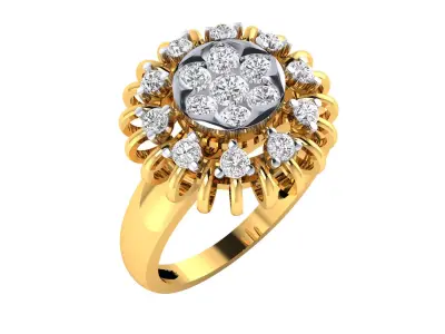   Women Ring Render 3dm STL MTL SLC JCD OBJ FBX Details 3D print model buy