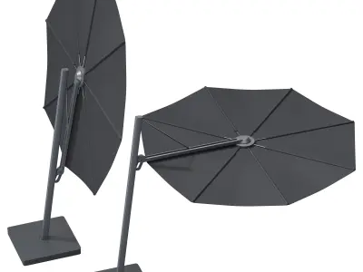 Versa Round Parasol by Umbrosa 3D model