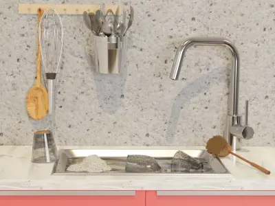 ALMAREN Kitchen Faucet Free 3D model