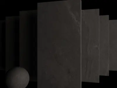 Stone Set Tierra Black 60x120 Set 3 Texture