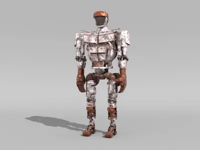 ATOM Robot 3D model