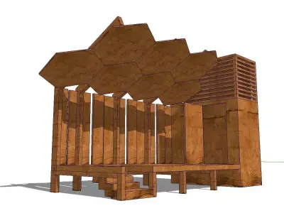 Creative Design-Holiday Cabin-0169 3D model