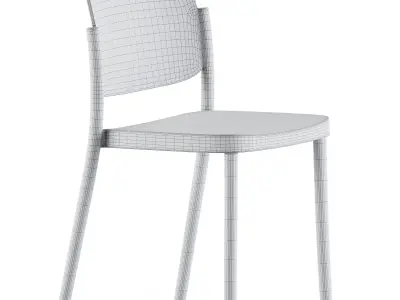 Chair Piazza 1 by Colos 3D model