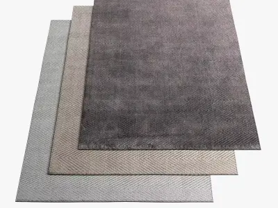 Restoration Hardware Rugs 78 3D model