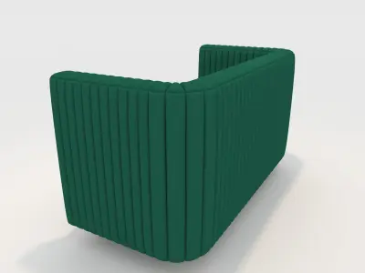Sofa 2 Seater 16 3D model