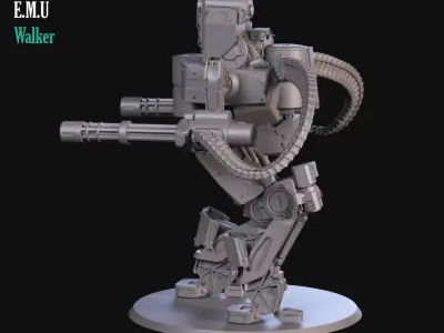 Heavy Walker 3D print model