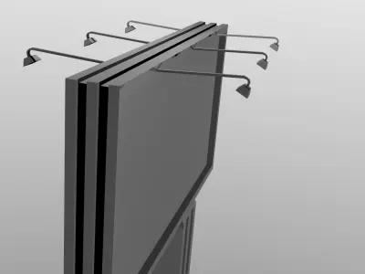 10 Object exterior pack Low-poly 3D model