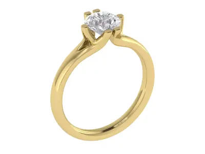 Women Ring  Render 3dm STL OBJ FBX TXT Details 3D print model 34