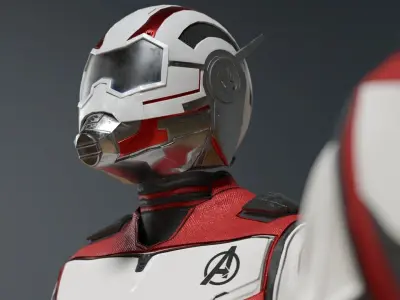 AVENGER QUANTUM SUIT 3D model