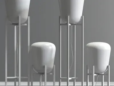 Eth Benn Vloer Floor Lamp 3D model