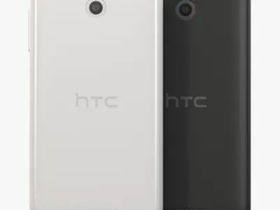HTC Desire 510 Low-poly 3D model